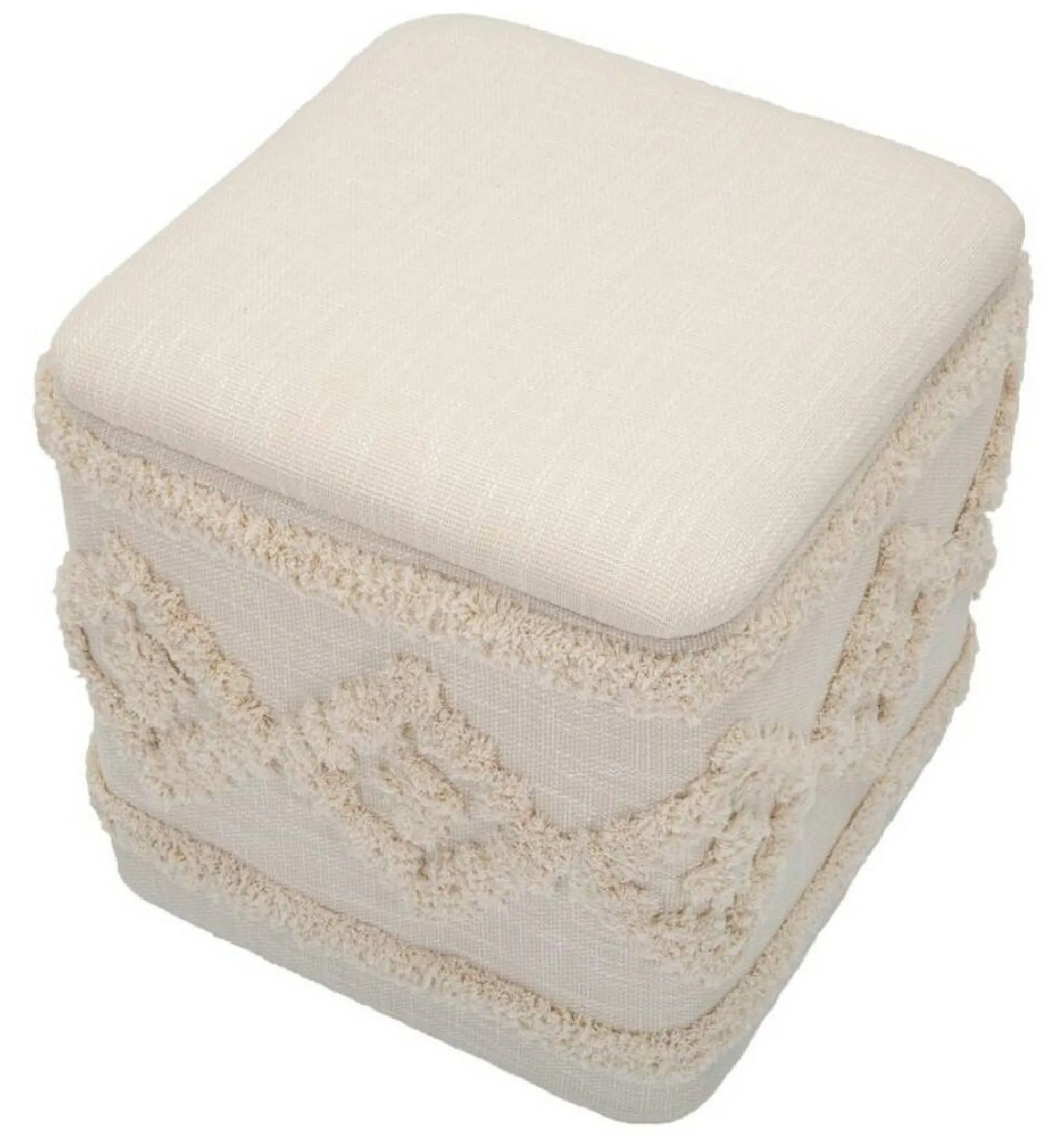 Pouf contenitore Jarrar, , 40x40 h40 cm<Dmora Store