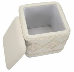 Pouf contenitore Jarrar, , 40x40 h40 cm<Dmora Store