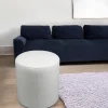 Pouf Dokos, 40x40 h42 cm,<Dmora Cheap