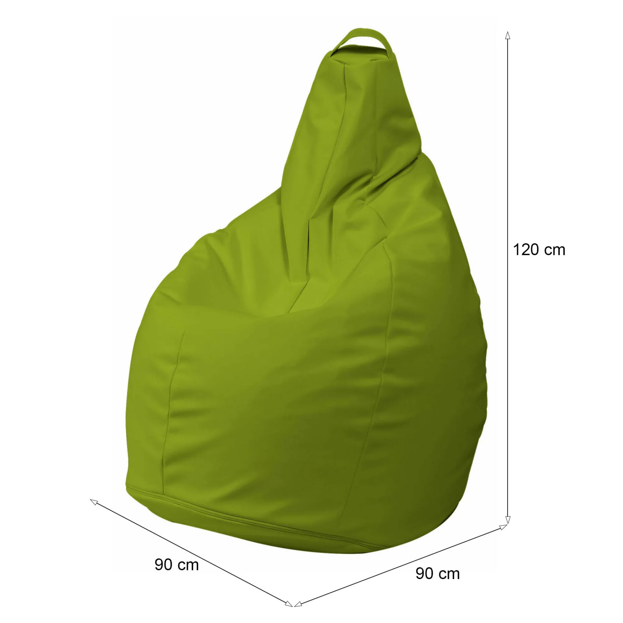 Pouf Itaca, 90x90 h120 cm,<Dmora Shop