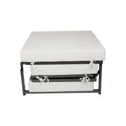 Pouf letto Arno, 78x78 h45 cm,<Dmora Hot