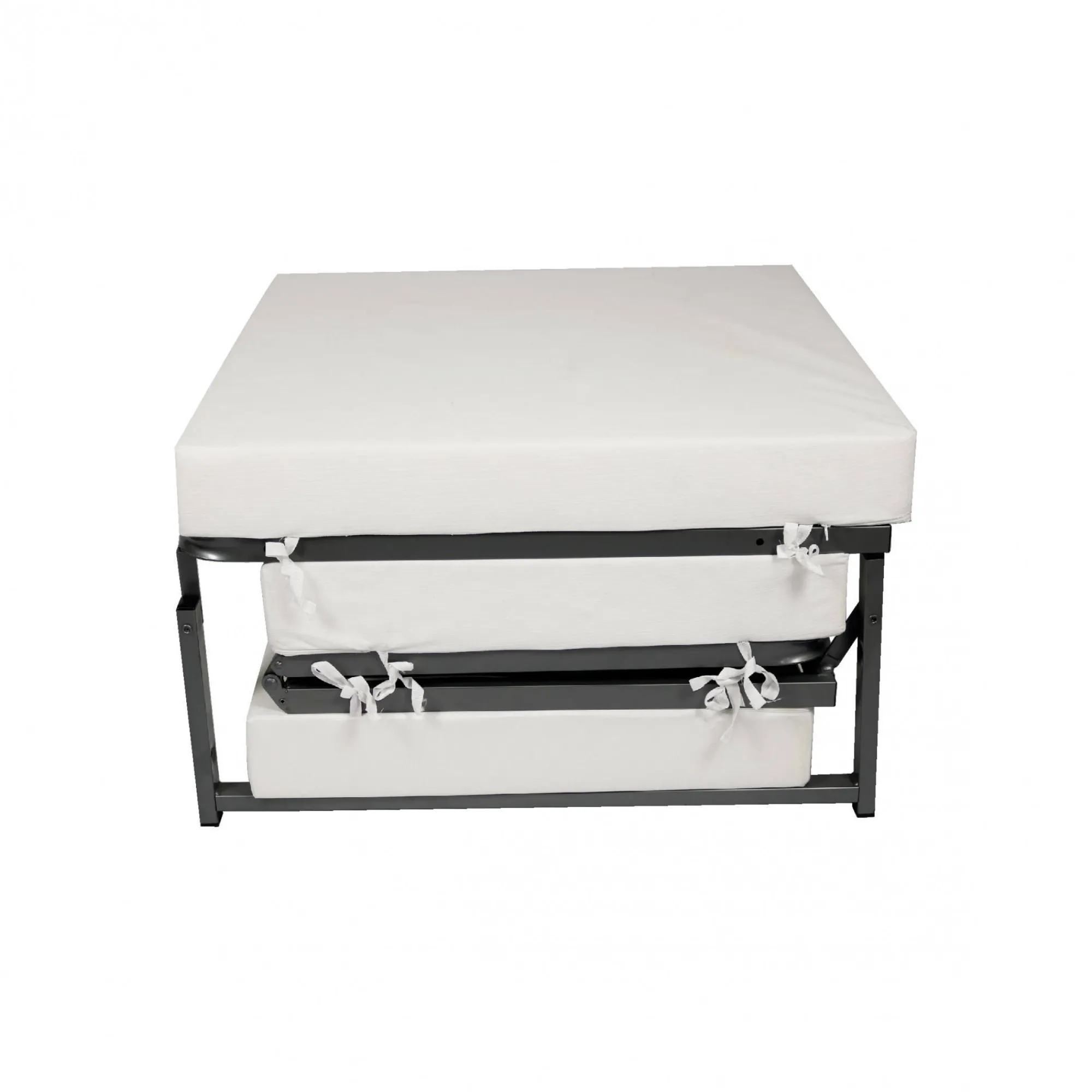 Pouf letto Arno, 78x78 h45 cm,<Dmora Hot