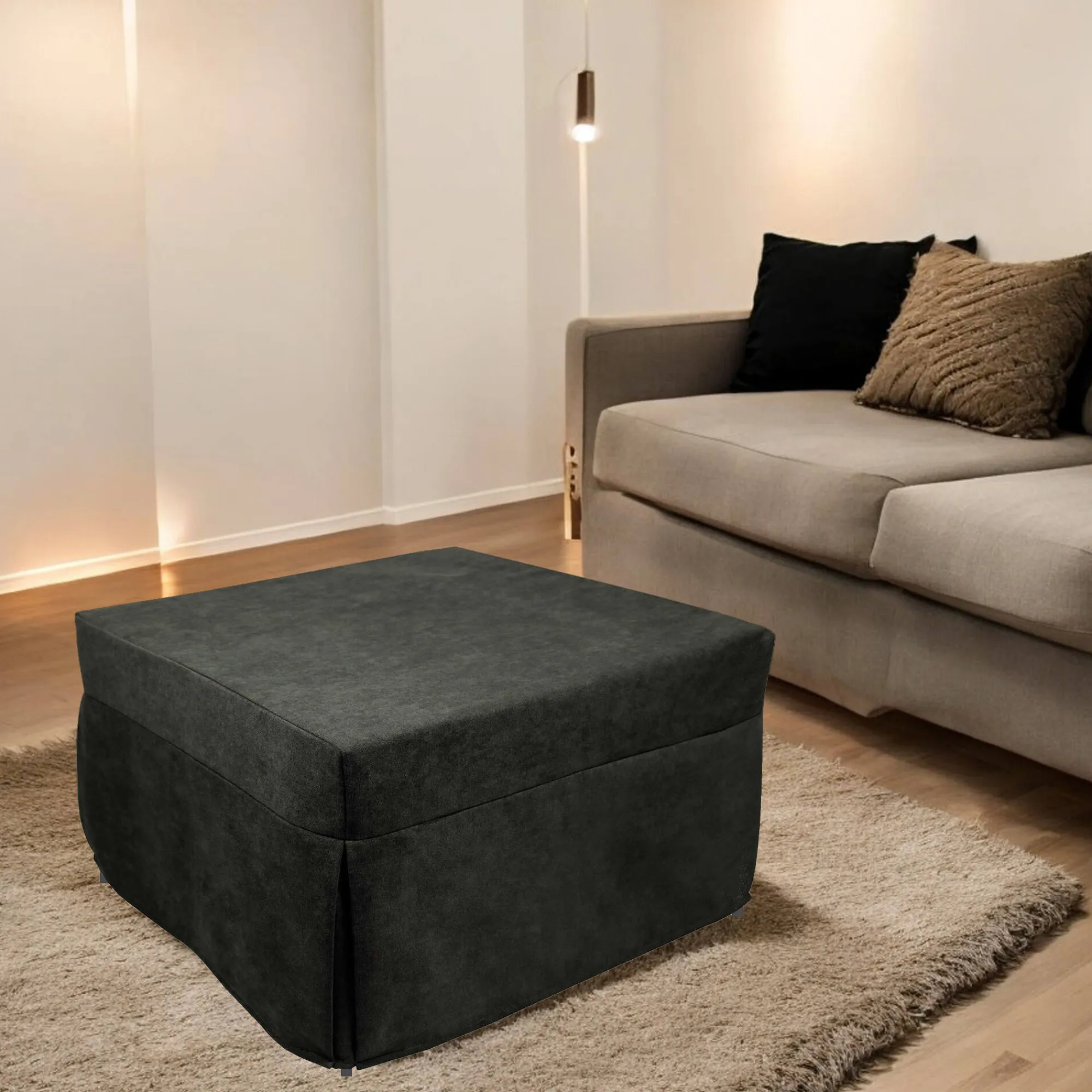 Pouf letto Arno, 78x78 h45 cm,<Dmora Store