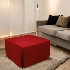 Pouf letto Arno, 78x78 h45 cm,<Dmora Store
