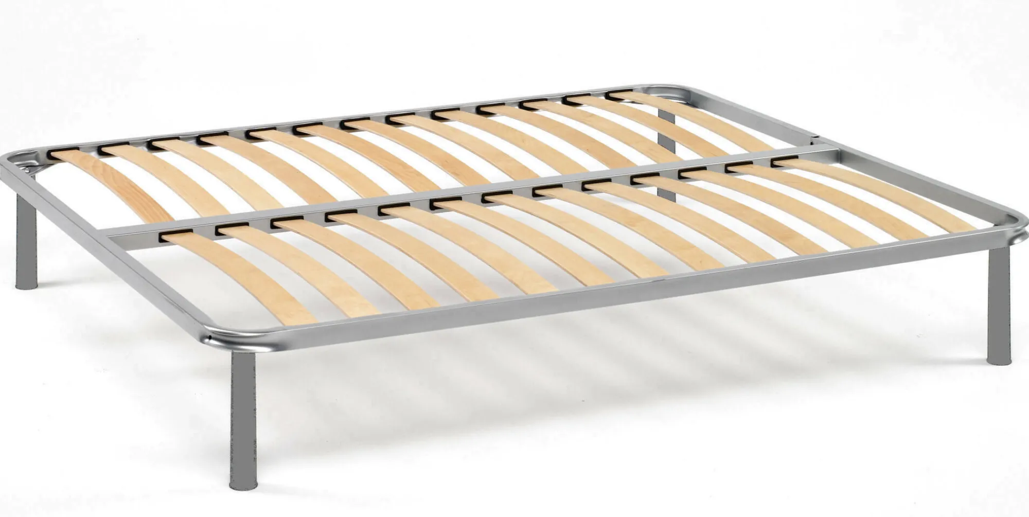 Rete letto matrimoniale Alessa, 100% Made in Italy, Cm 160x200h 34<Dmora Discount