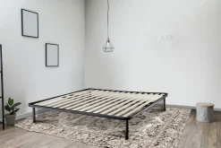 Rete letto matrimoniale Pesci, 100% Made in Italy, 160x190h30 cm<Dmora Clearance