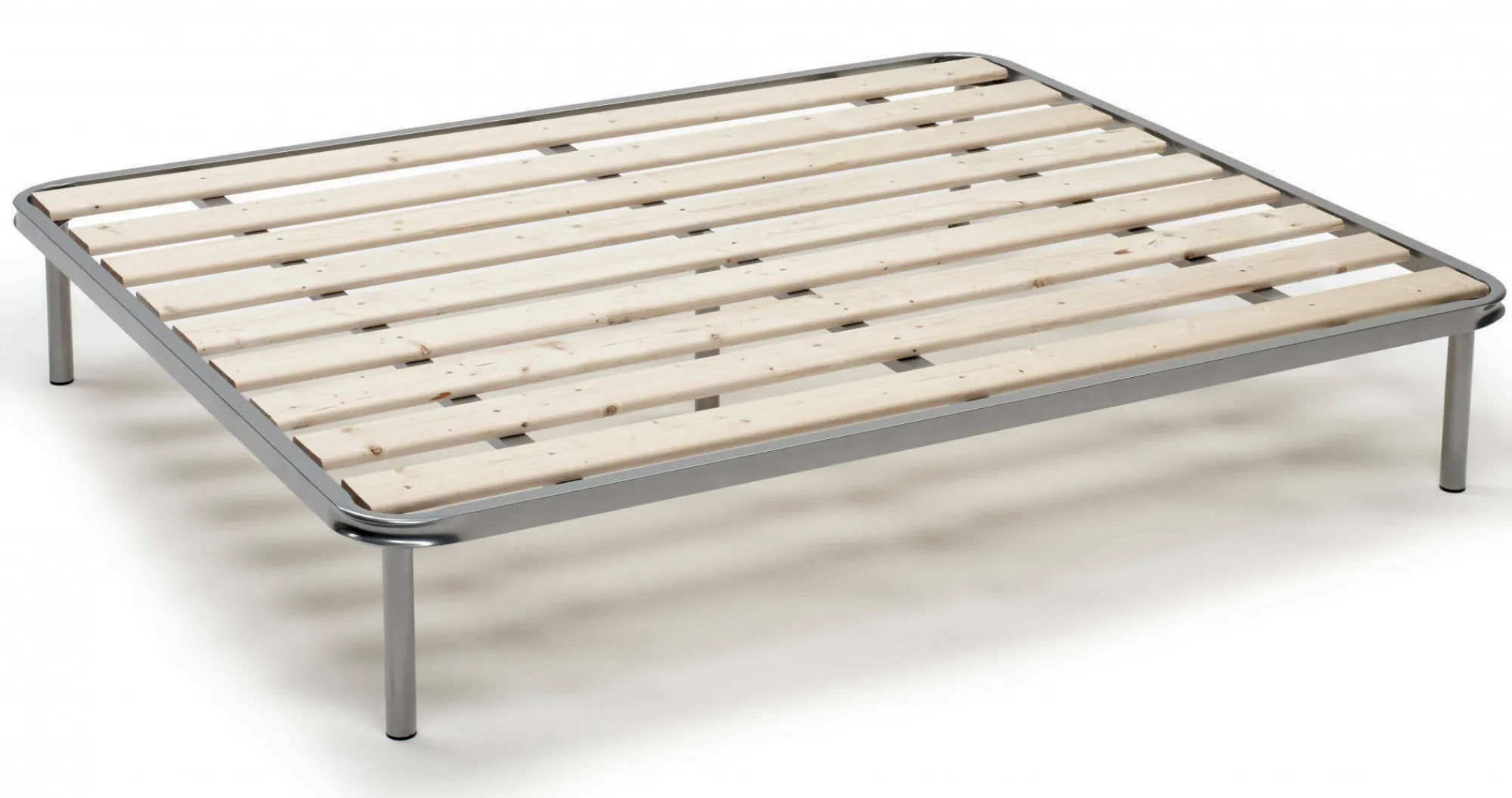 Rete letto piazza e mezza Dabaun, 100% Made in Italy, Cm 120x190h31<Dmora Discount