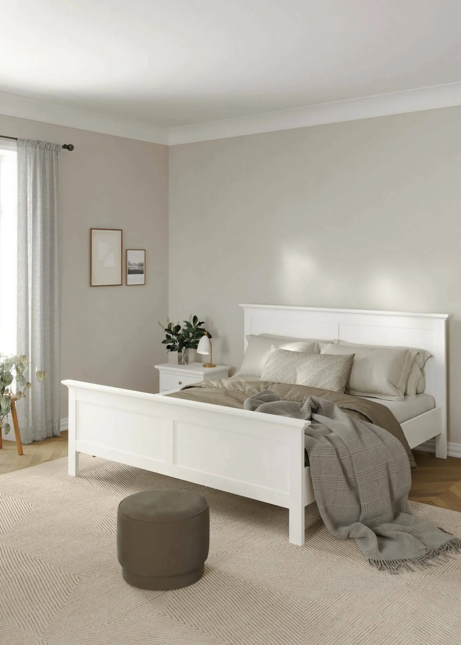 Rete letto piazza e mezza Faxai, 179x211 h110 cm,<Dmora Cheap