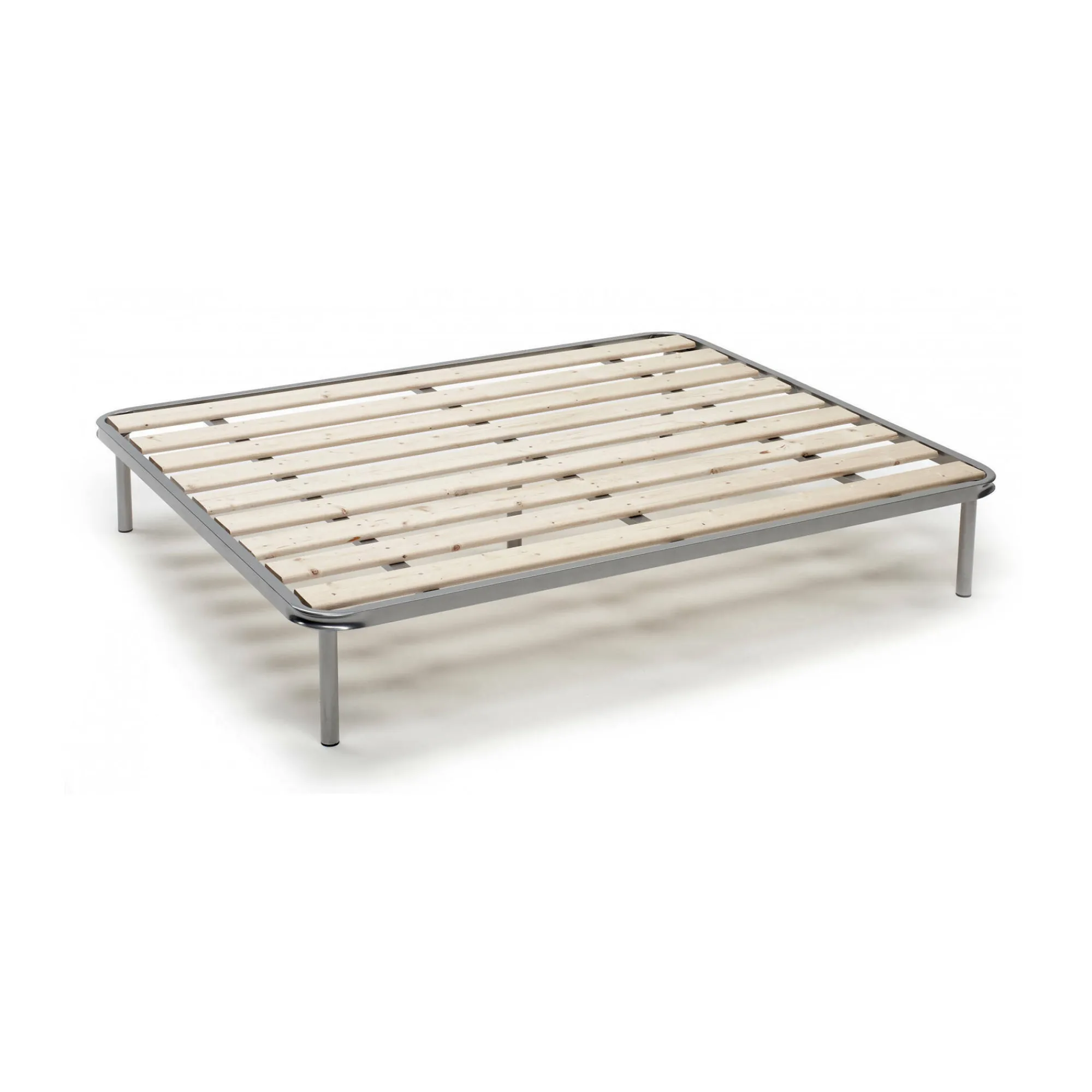 Rete letto piazza e mezza Dabaun, 100% Made in Italy, Cm 120x190h31<Dmora Discount