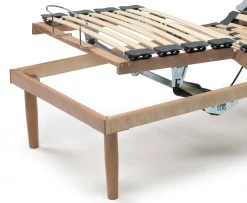 Rete letto singolo Arby, Rete ortopedica reclinabile motorizzata, Cm 80x190h 34<Dmora Best