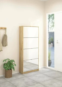Scarpiera Aepytus, 70x24 h162 cm,<Dmora Shop
