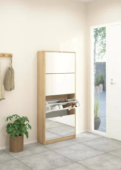 Scarpiera Aepytus, 24x70 h162 cm,<Dmora Flash Sale
