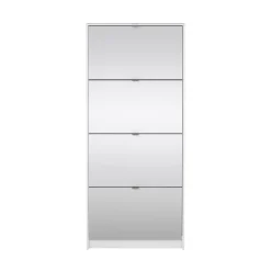Scarpiera Aepytus, 24x70 h162 cm, Bianco<Dmora Best Sale