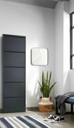 Scarpiera Afrend, 50x15h172 cm,<Dmora Sale