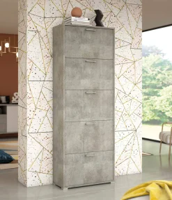 Scarpiera Anina, 67x28h183 cm,<Dmora New