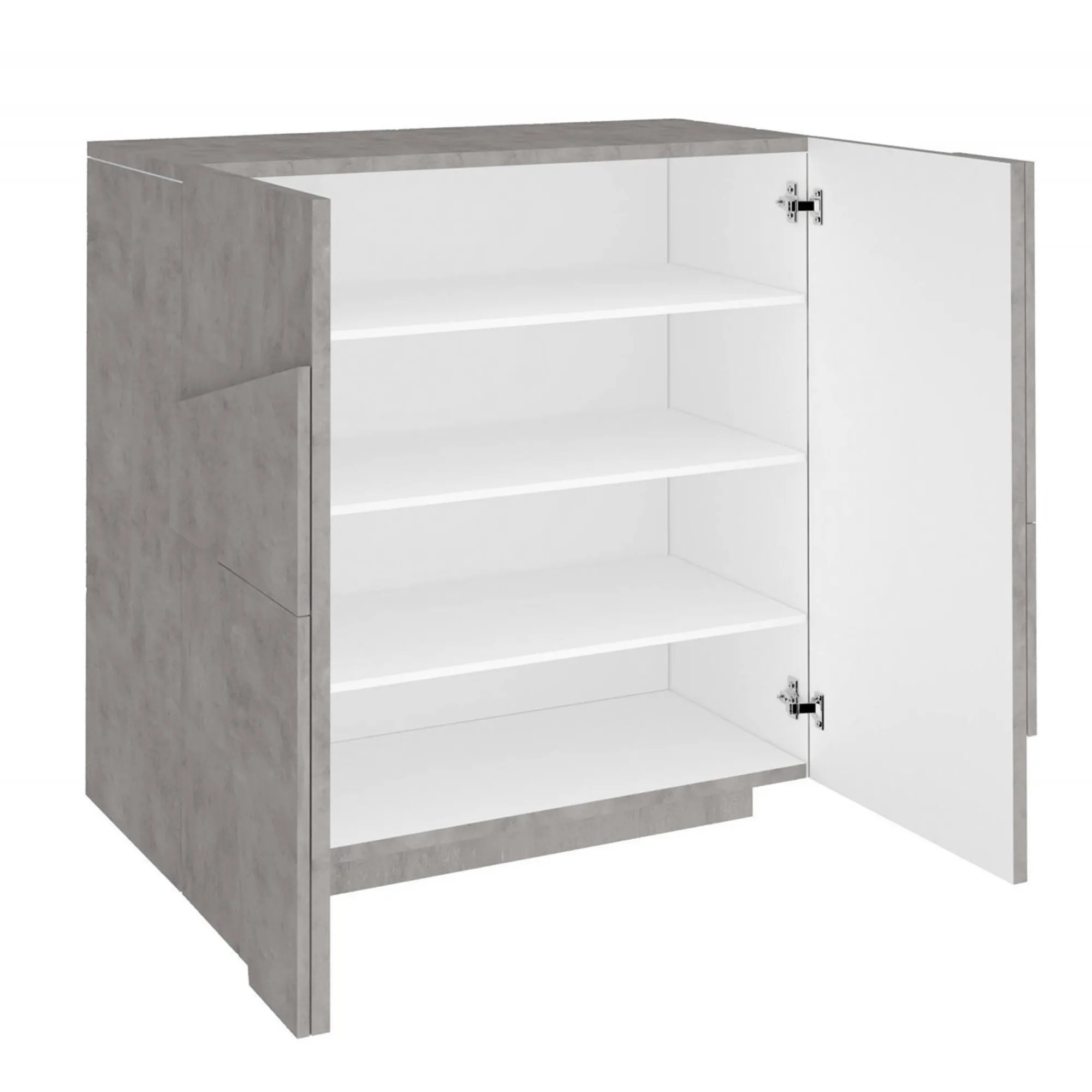 Scarpiera Apetta, cm 81x38h86, con dettaglio<Dmora Cheap
