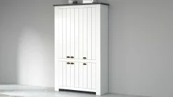 Scarpiera Apricena, 114x42h200 cm, Bianco e<Dmora Cheap