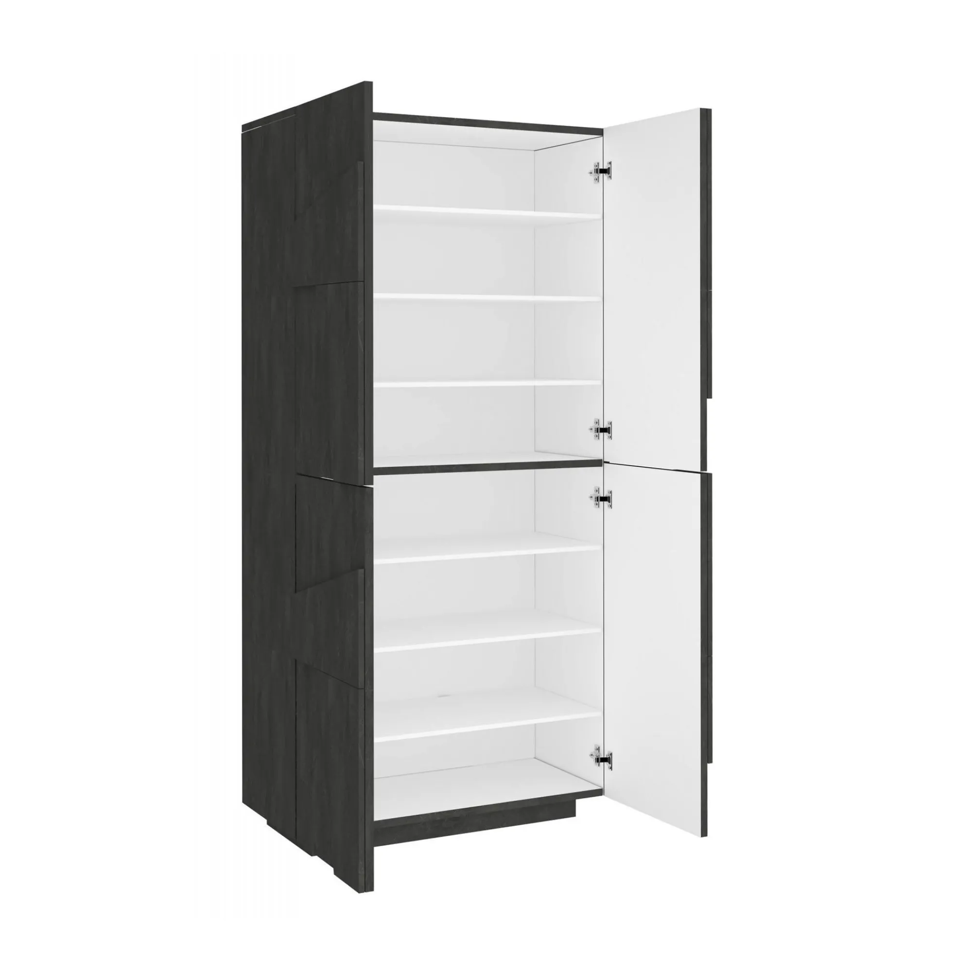 Scarpiera Archibal, cm 81x38h167,<Dmora Cheap