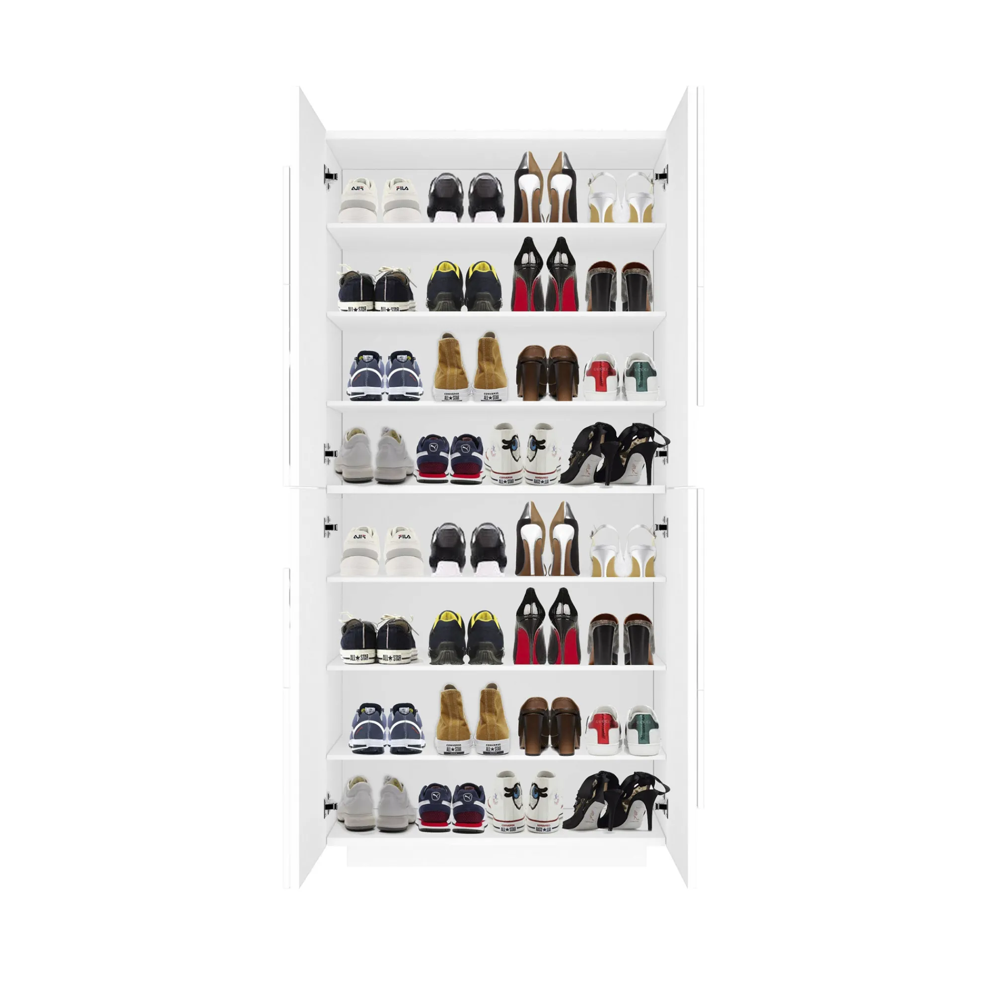 Scarpiera Archibal, cm 81x38h167,<Dmora Online