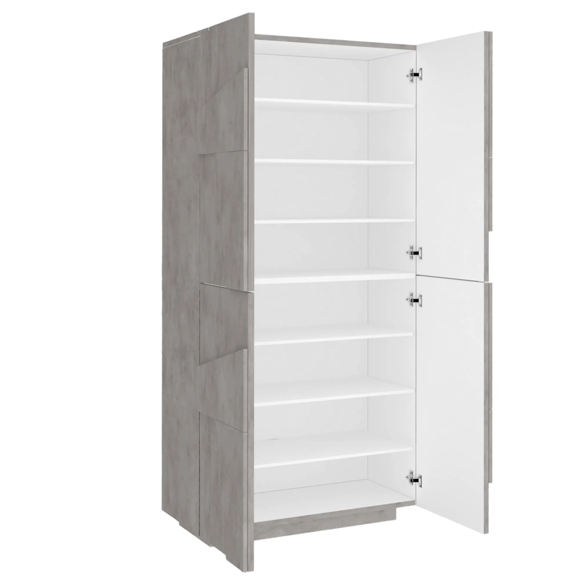 Scarpiera Archibal, cm 81x38h167,<Dmora New