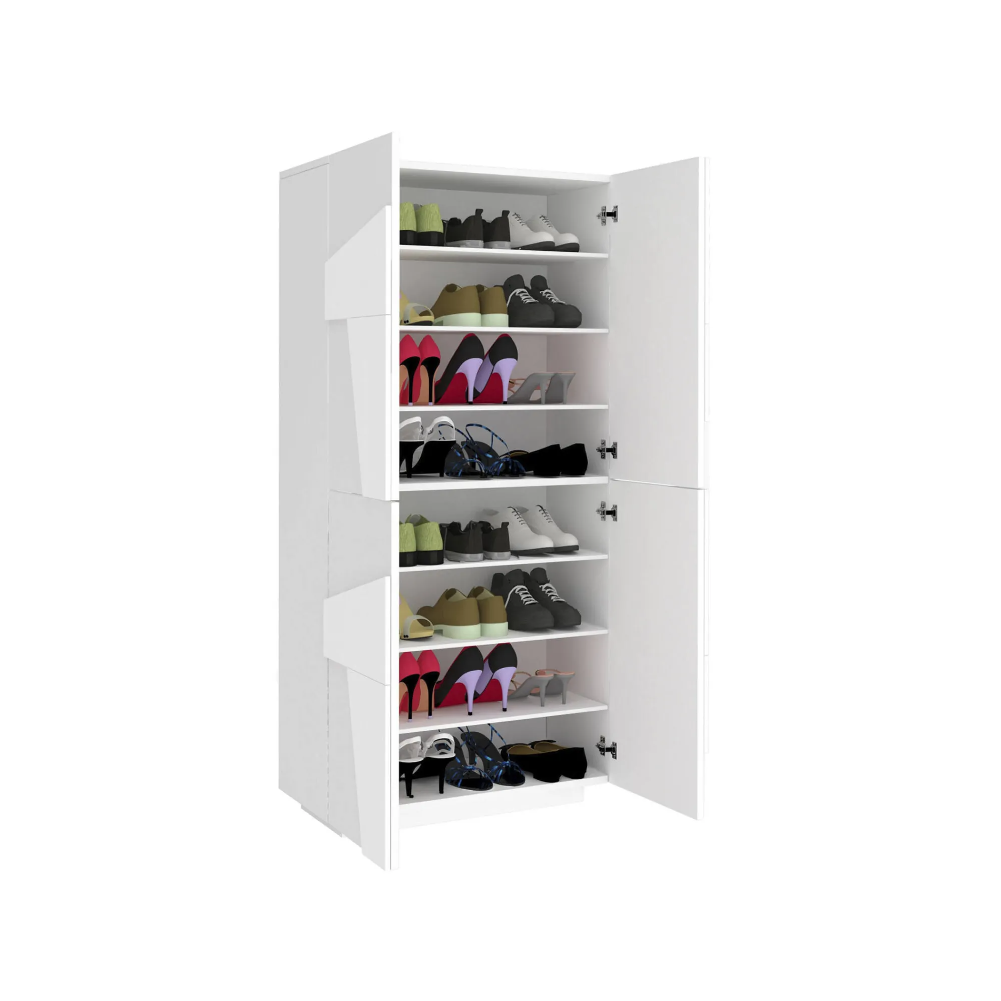 Scarpiera Archibal, cm 81x38h167,<Dmora Online