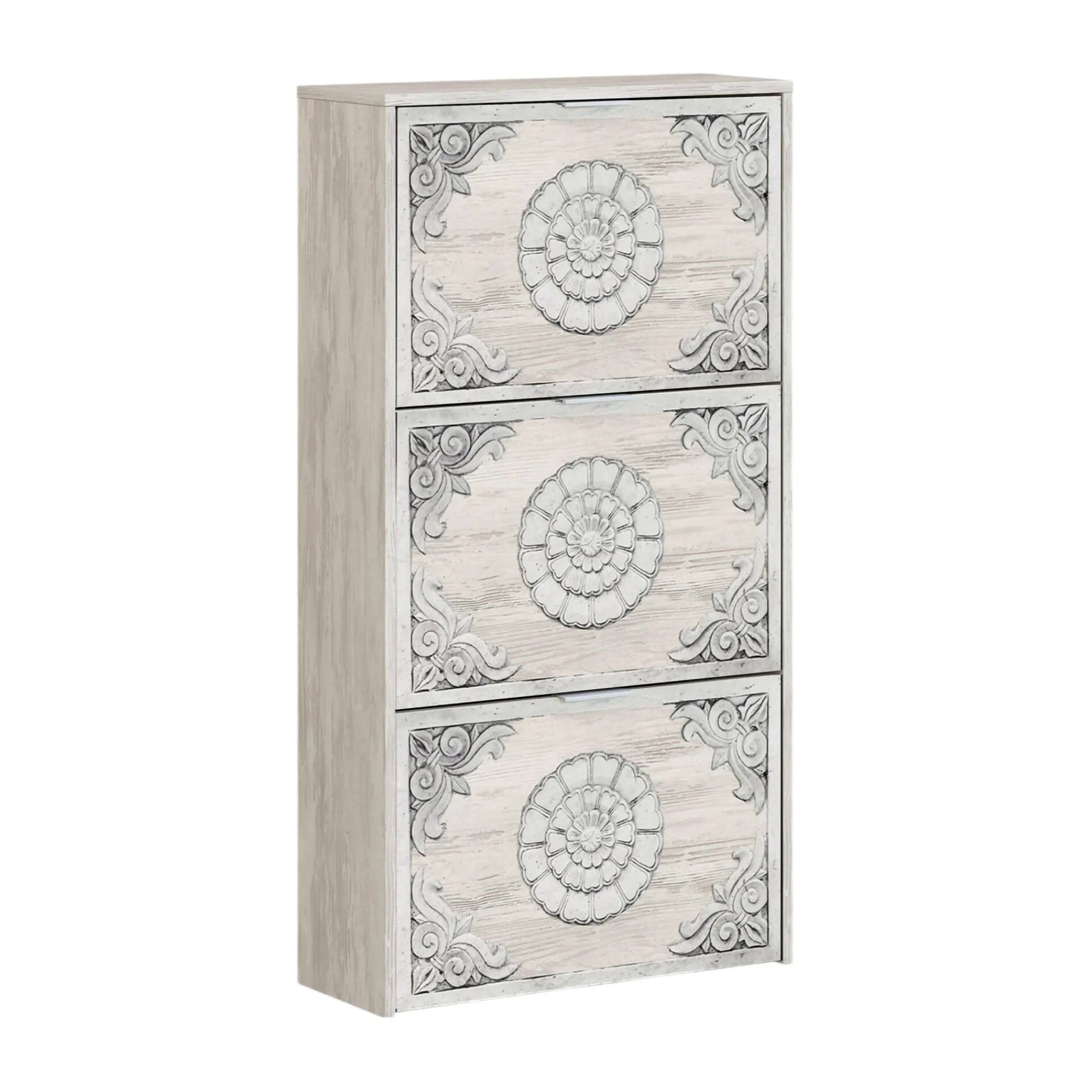 Scarpiera Asca, 60x22h113 cm, anticato<Dmora Outlet