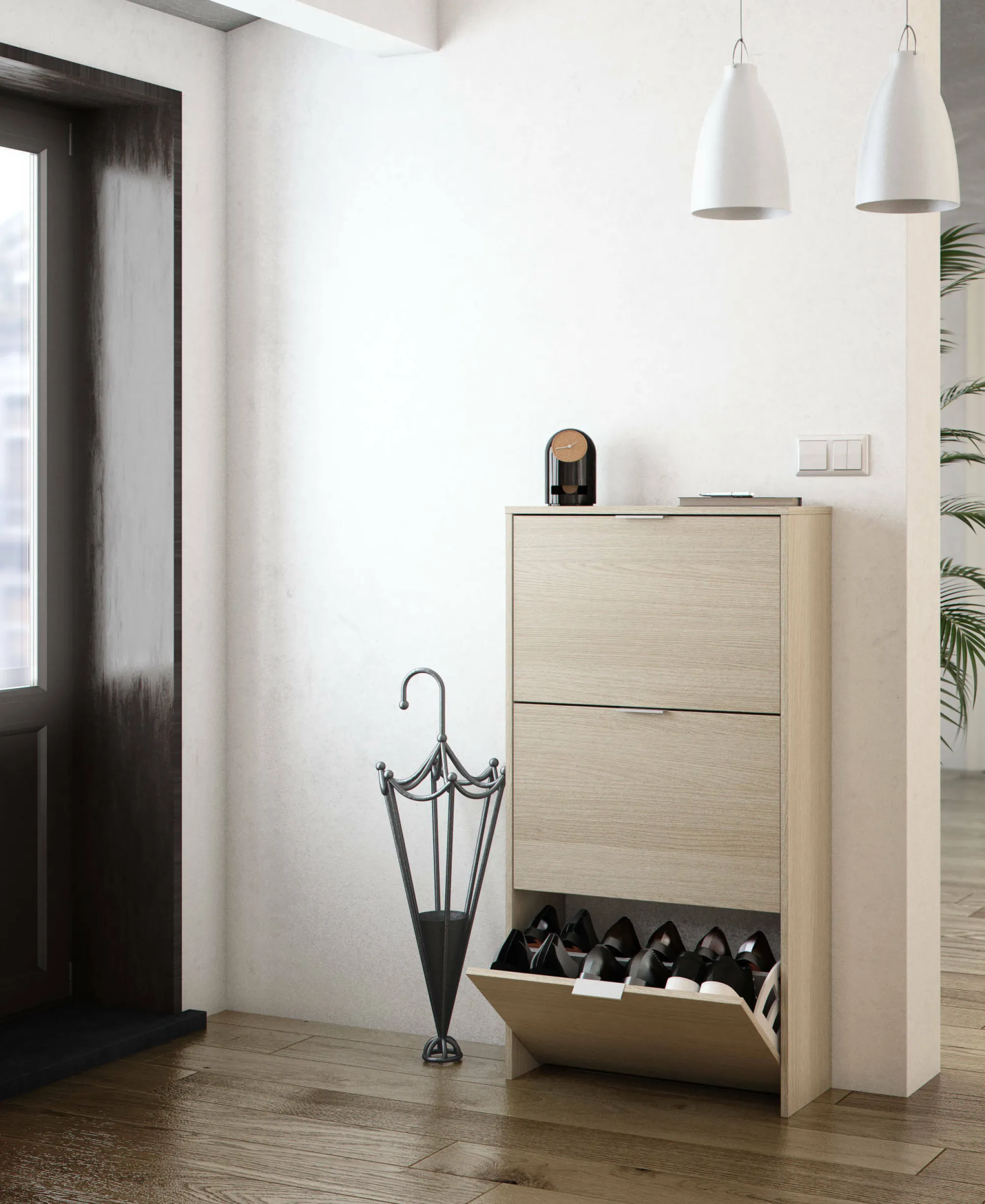 Scarpiera Asca, 70x17h180 cm,<Dmora Cheap