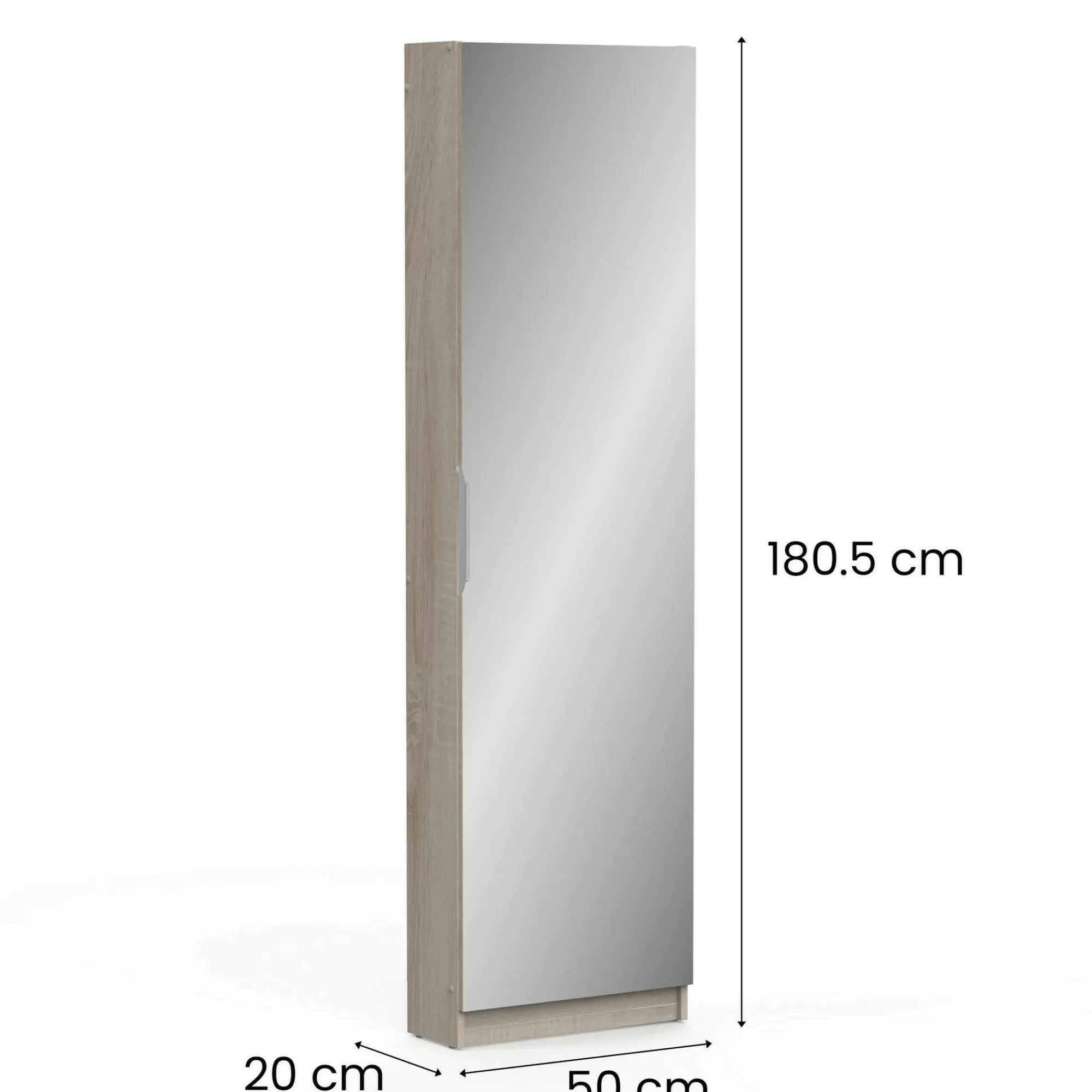 Scarpiera Baucina, 50x20 h181 cm,<Dmora Cheap
