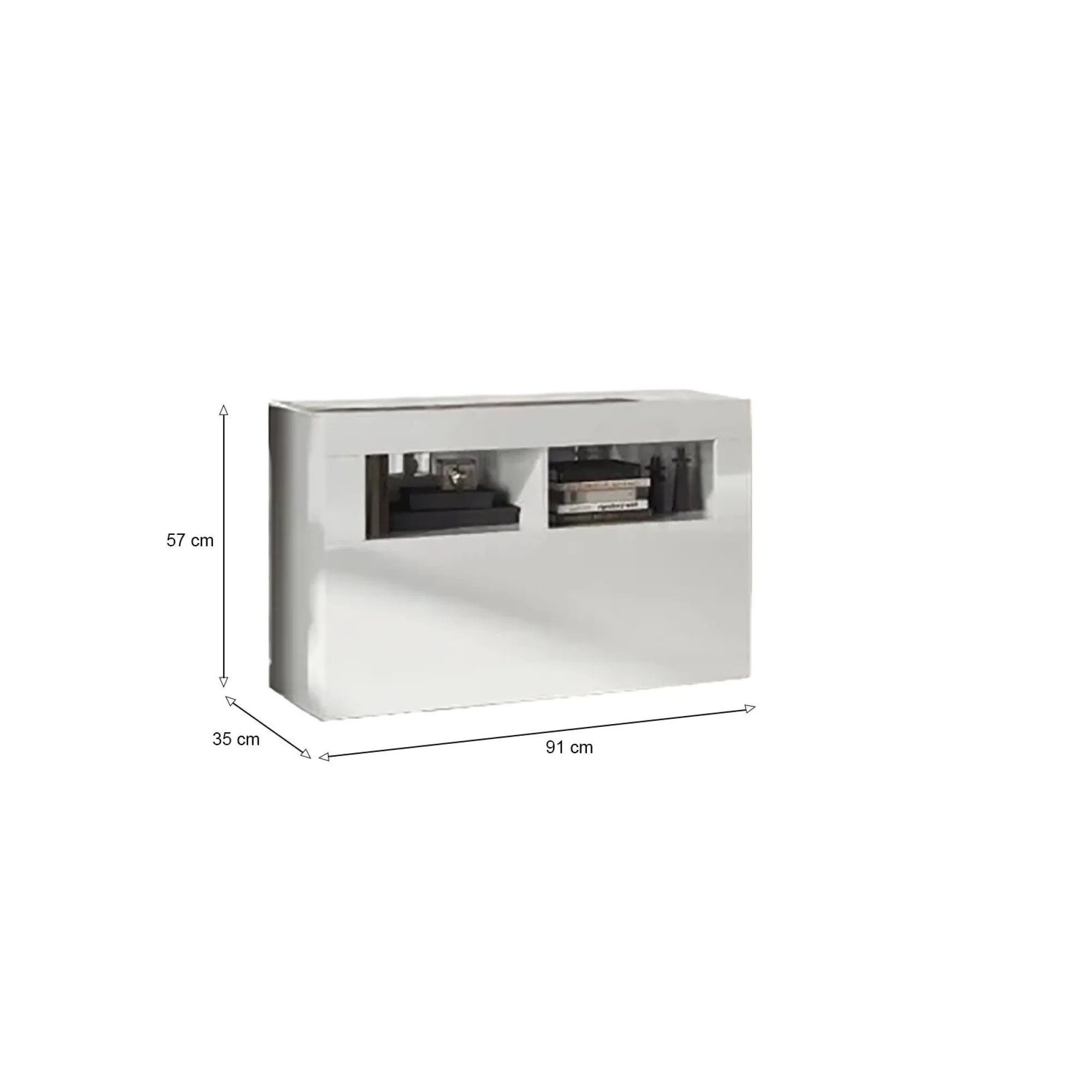Scarpiera Bernardin, 91x35 h57 cm,<Dmora Store