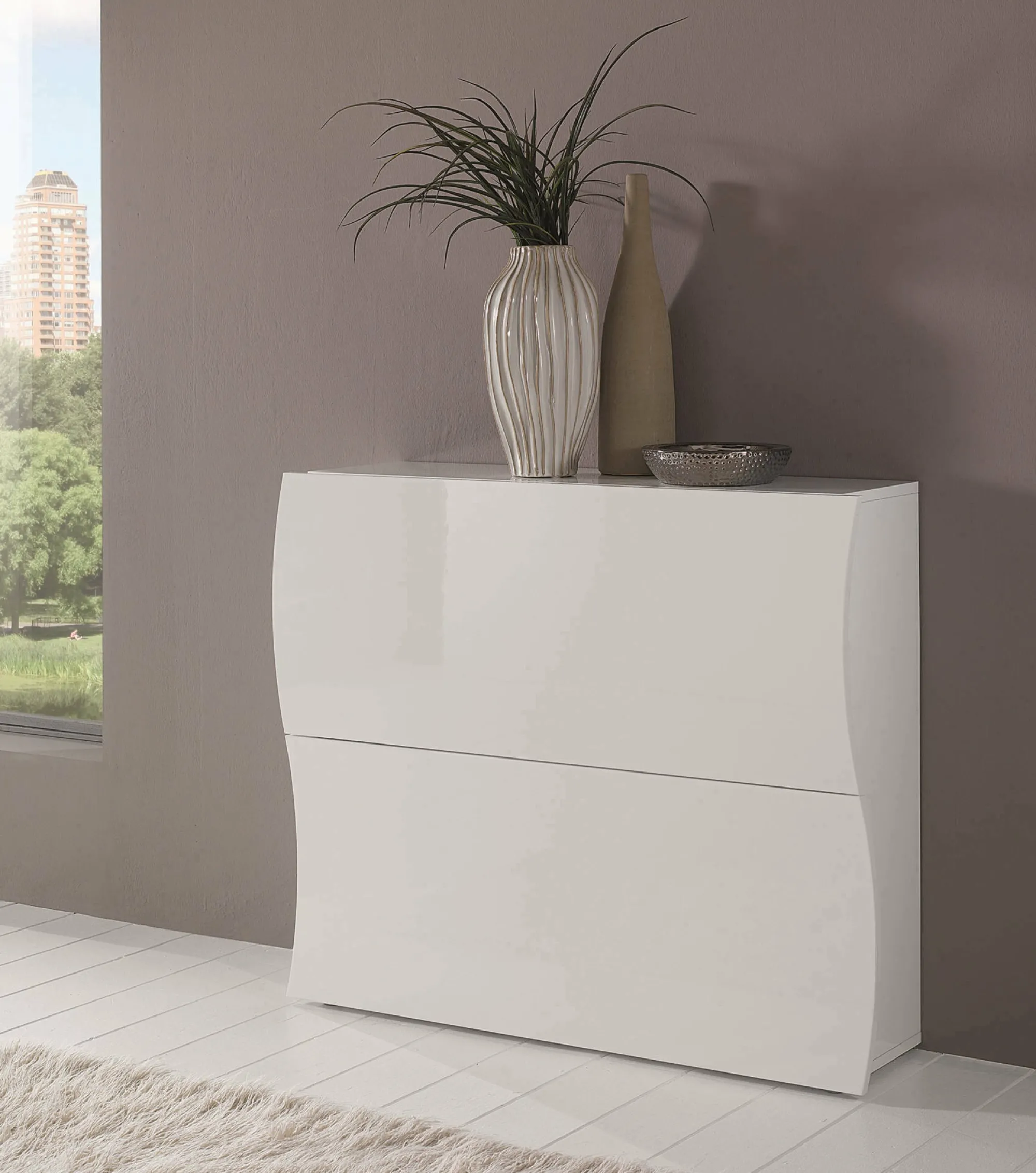 Scarpiera Dabayom, cm 101x27h82,<Dmora Sale