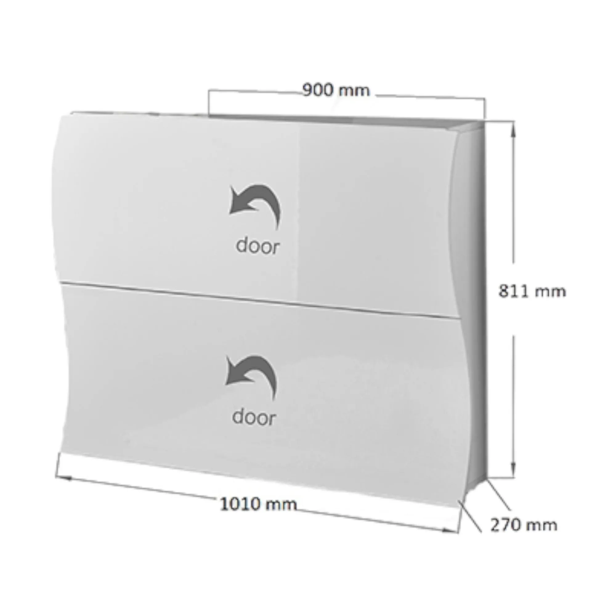 Scarpiera Dabayom, cm 101x27h82,<Dmora Sale