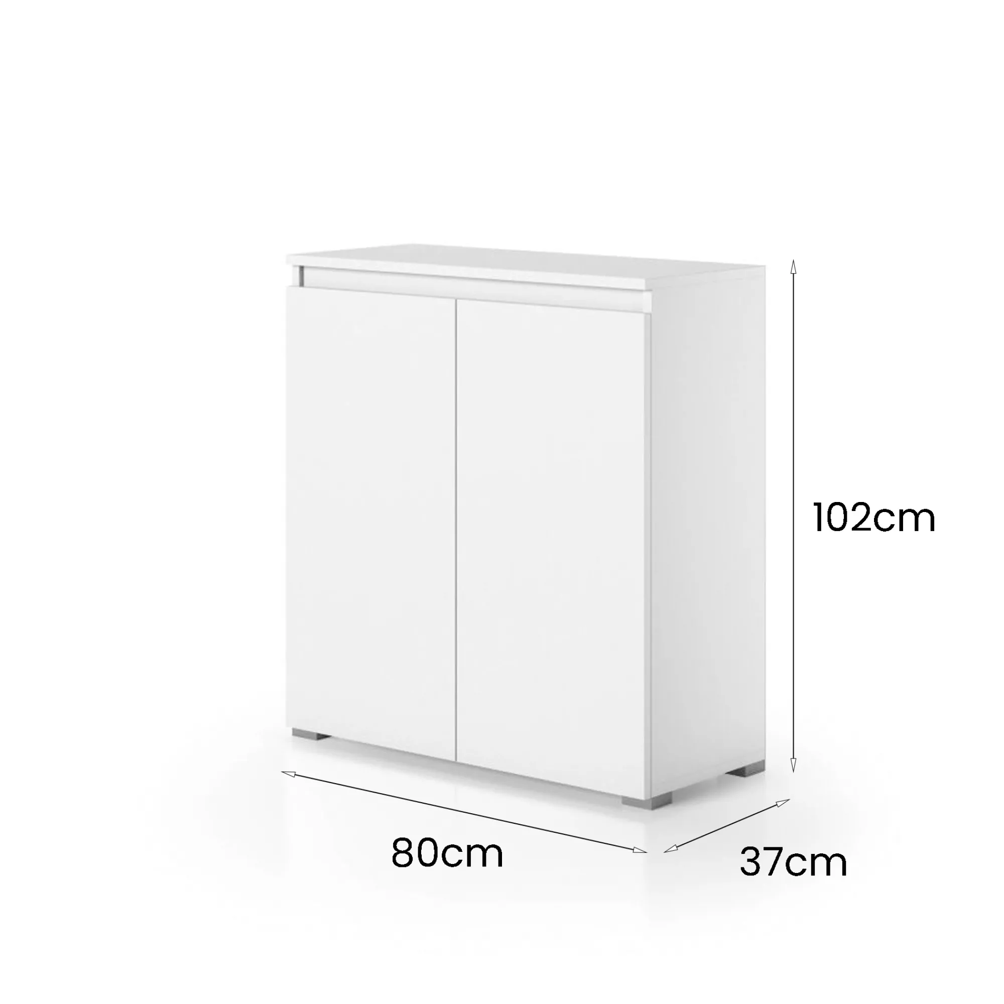Scarpiera Dballarin, 80x37h102 cm,<Dmora Online
