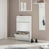 Scarpiera Dlogarz, cm 60x27h108,<Dmora Best