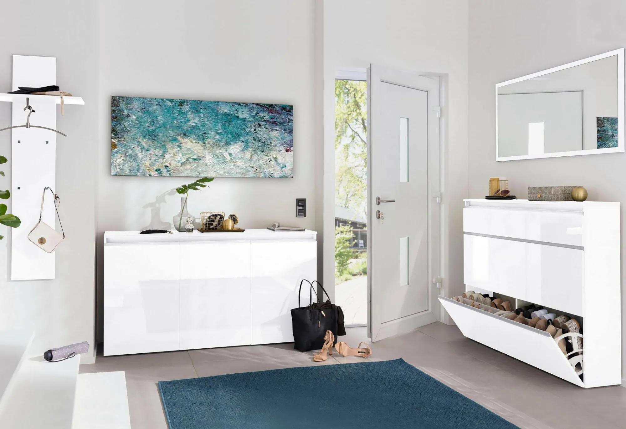 Scarpiera Dlukak, cm 120x27h108,<Dmora Sale