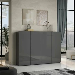 Scarpiera Doda, 160x34h115 cm,<Dmora Outlet