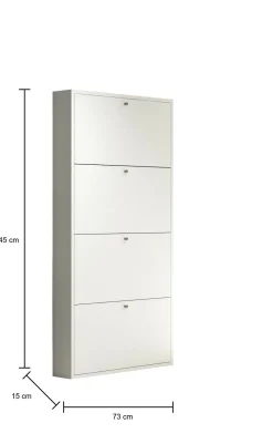Scarpiera Dpucin, 73x15h145 cm,<Dmora Hot