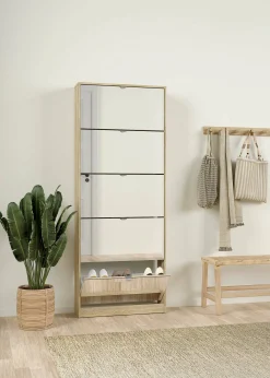 Scarpiera Dtoniol, 71x20 h182 cm,<Dmora Cheap