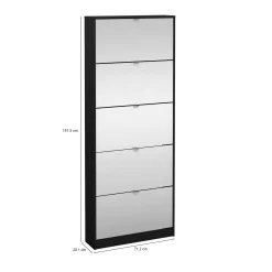 Scarpiera Dtoniol, 20x71 h182 cm,<Dmora Cheap