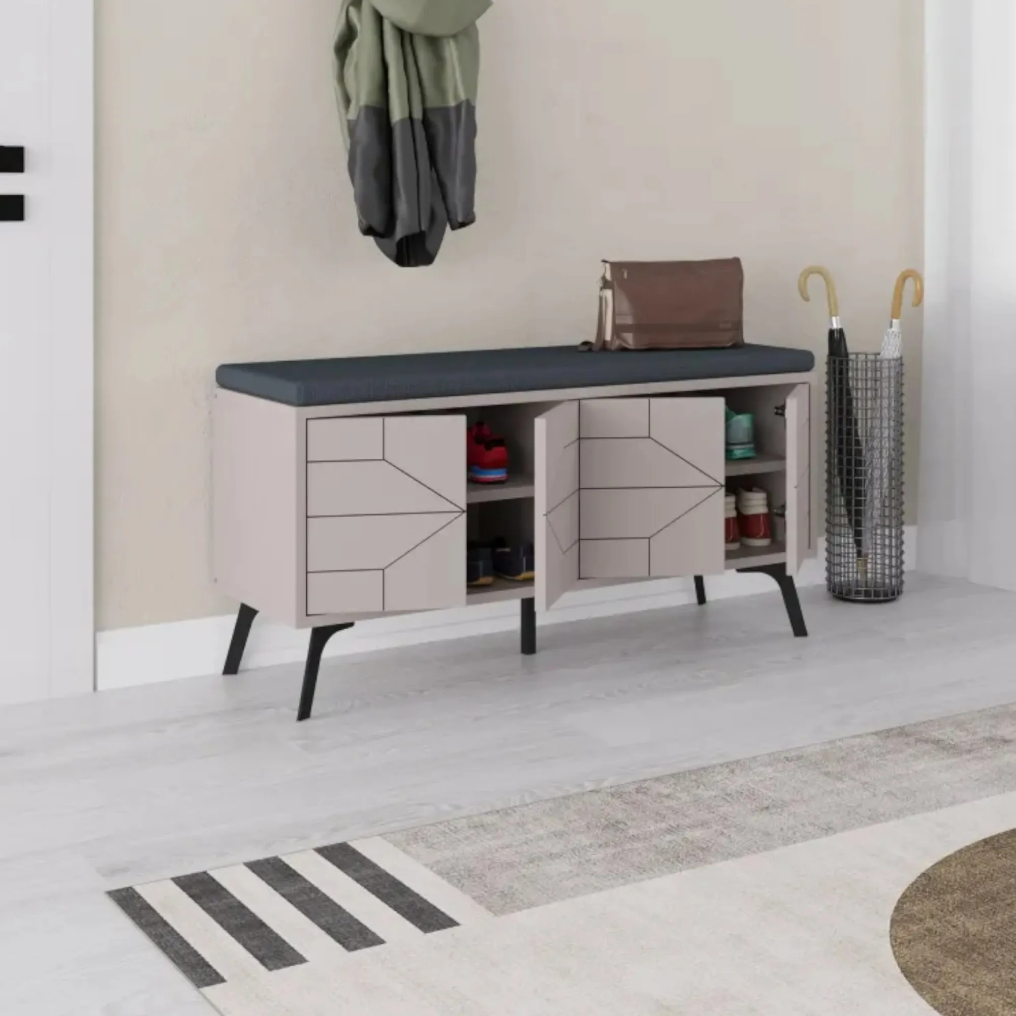 Scarpiera Dvlhov, 107x35 h55 cm,<Dmora Shop