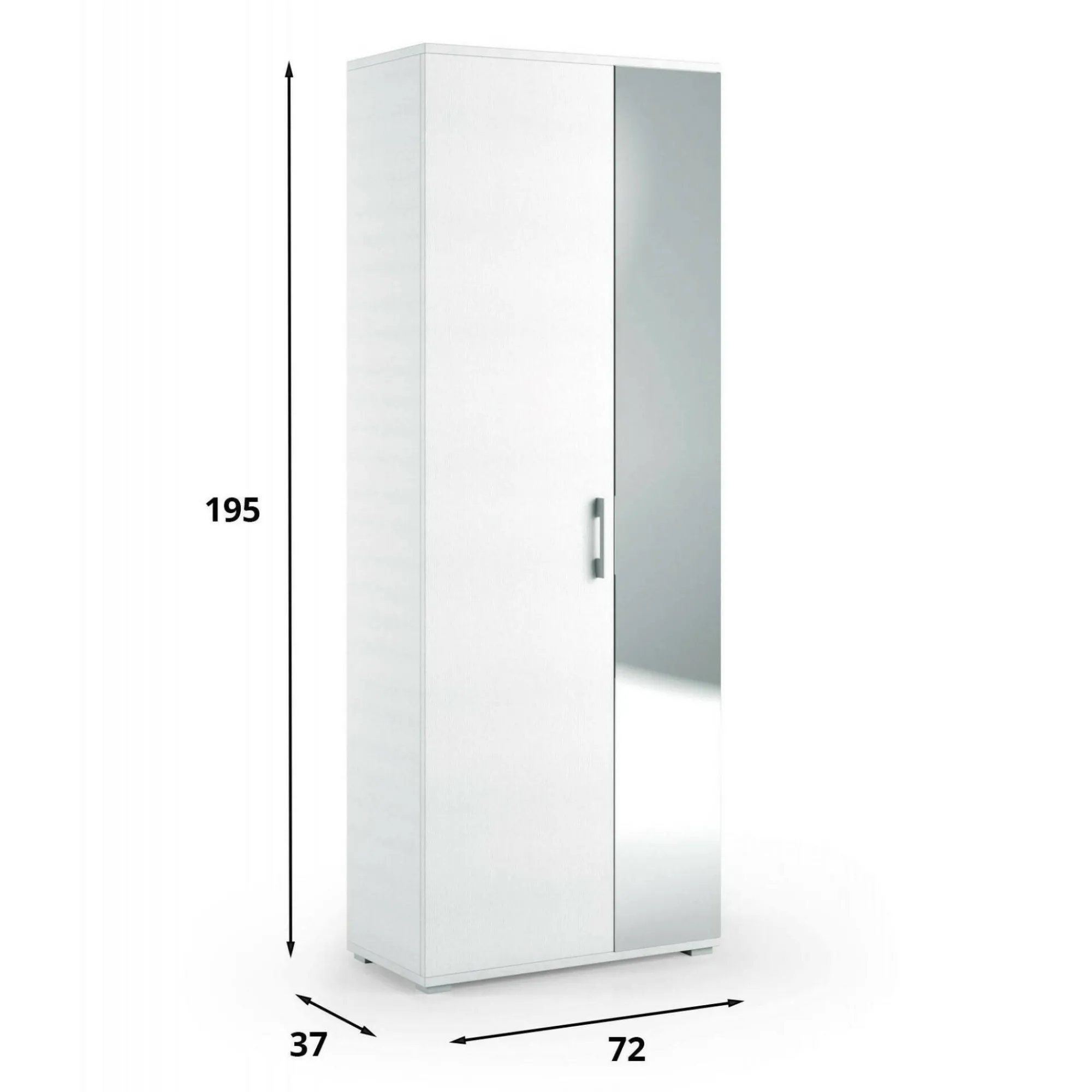 Scarpiera Eracle, 72x37h195 cm,<Dmora Fashion