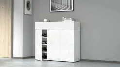 Scarpiera Griselda, 114x38h100 cm, effetto larice<Dmora Flash Sale