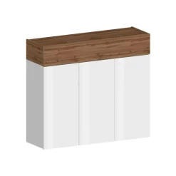 Scarpiera Griselda, 114x38h100 cm, Bianco e<Dmora Cheap