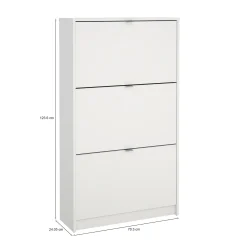 Scarpiera Irina, 70x24 h124 cm,<Dmora Hot