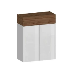 Scarpiera Nala, 76x38h100 cm, Bianco e<Dmora Online