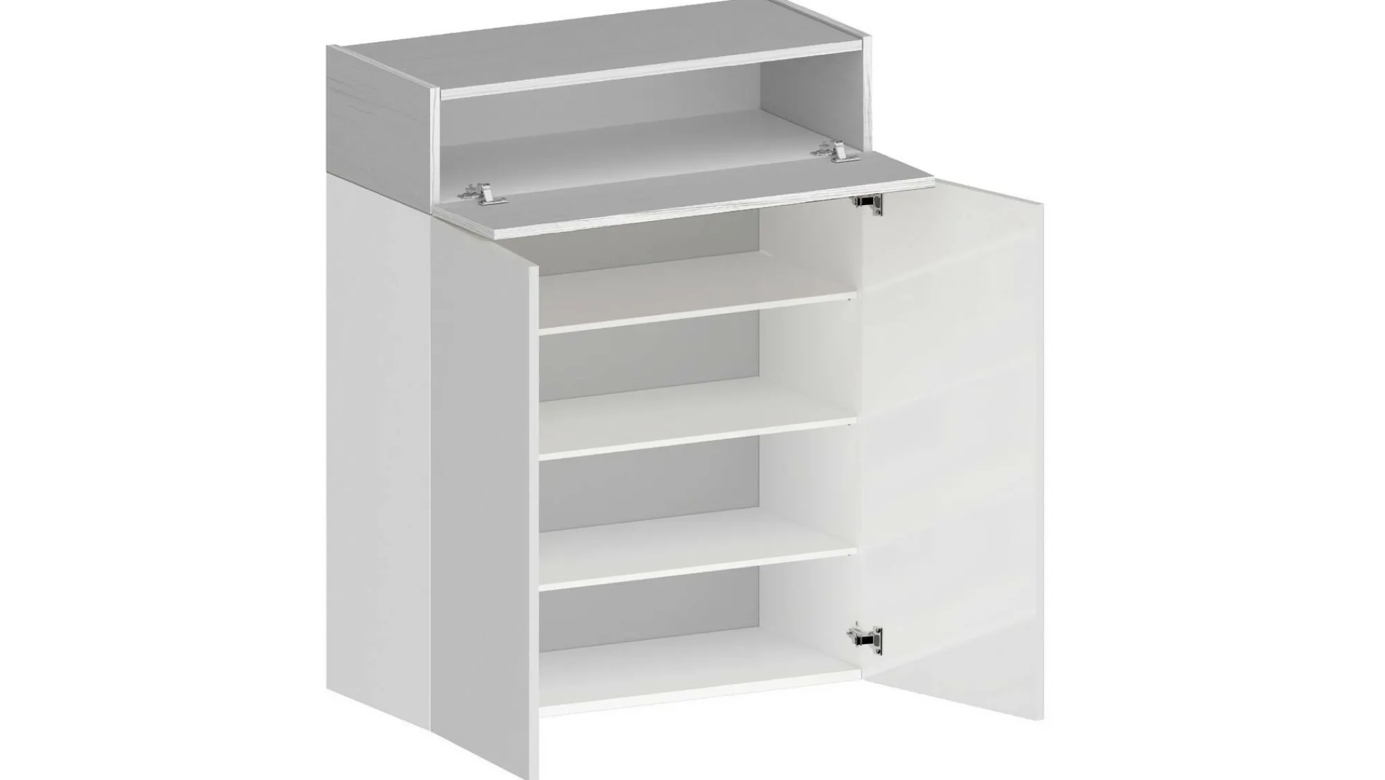 Scarpiera Nala, 76x38h100 cm, effetto larice<Dmora Discount