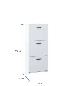 Scarpiera Nolo, 50x25h113 cm,<Dmora Cheap