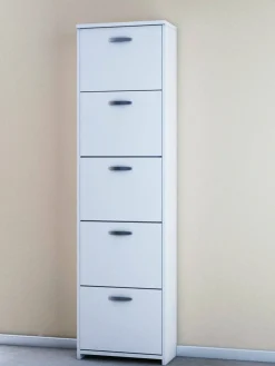 Scarpiera Roanu, 50x25h182 cm,<Dmora Clearance