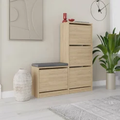 Scarpiera Velma, 105x26 h119 cm,<Dmora Flash Sale