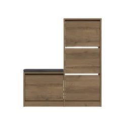 Scarpiera Velma, 105x26 h119 cm,<Dmora Cheap
