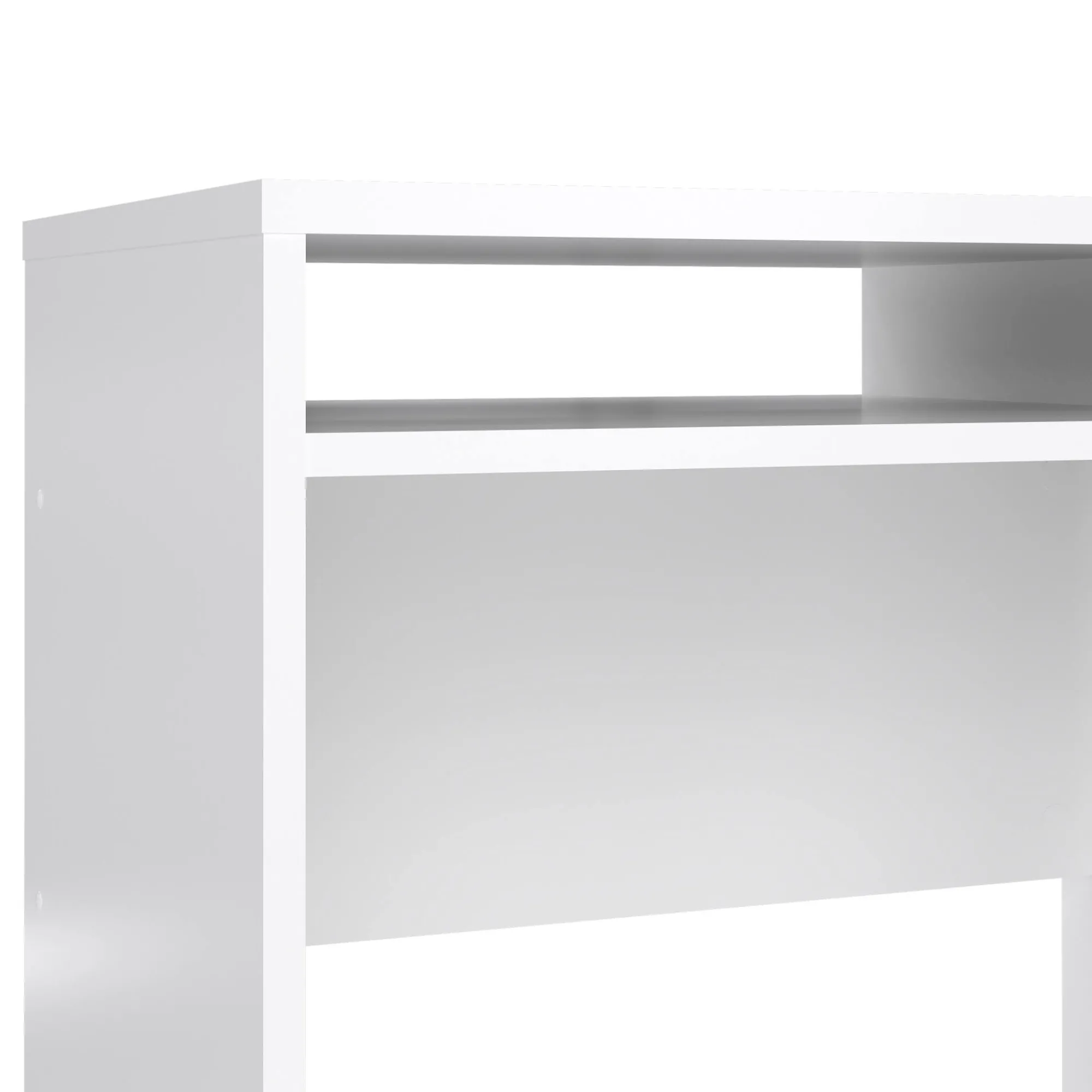 Scrivania Abbadu, 110x48 h77 cm, Bianco<Dmora Hot